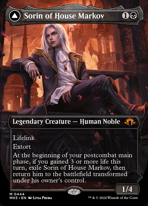 Sorin of House Markov (Borderless) - Modern Horizons 3
