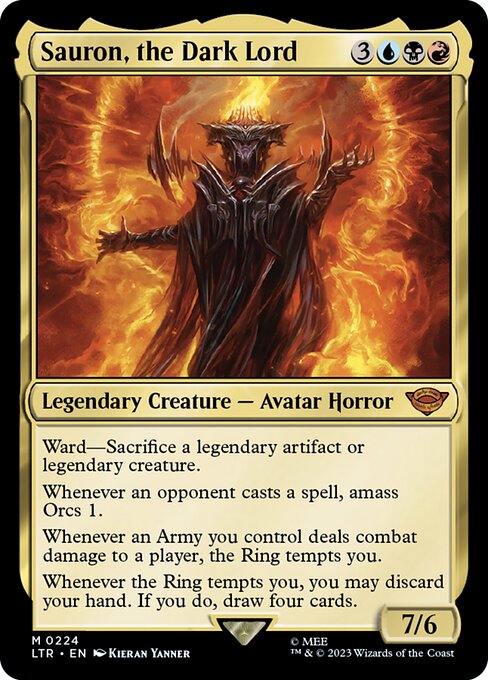 Sauron, the Dark Lord - Universes Beyond: The Lord of the Rings: Tales of Middle-earth