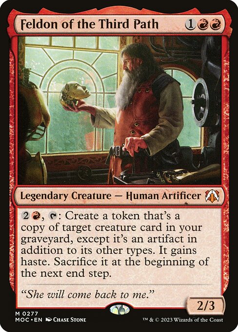 Feldon of the Third Path - The List Reprints