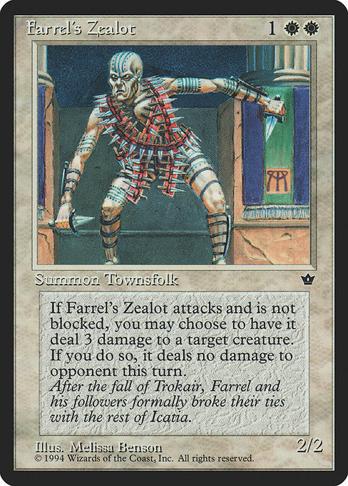 Farrel's Zealot (Benson) - Fallen Empires