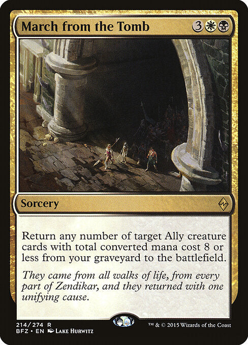 March from the Tomb - Battle for Zendikar
