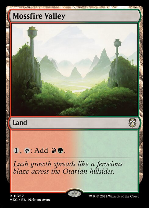 Mossfire Valley - Commander: Modern Horizons 3