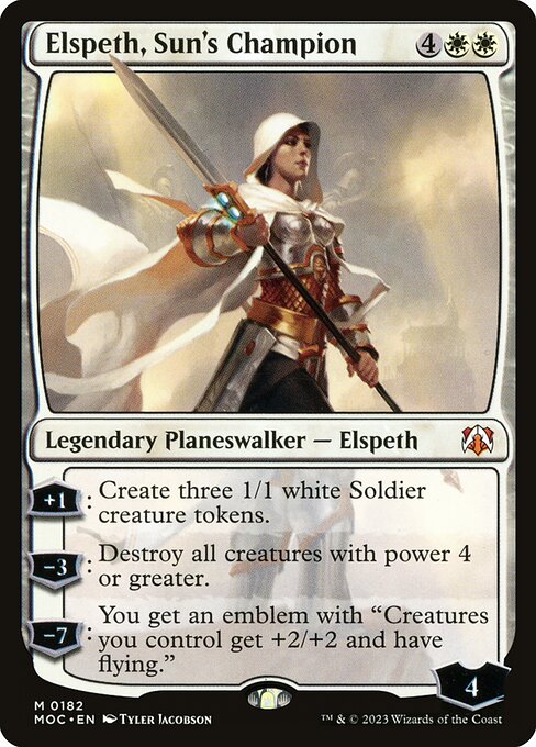 Elspeth, Sun's Champion - Commander: March of the Machine
