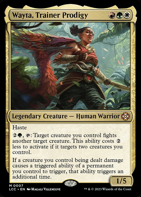 Wayta, Trainer Prodigy - Commander: The Lost Caverns of Ixalan