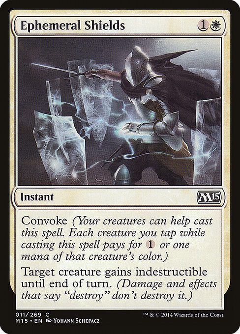 Ephemeral Shields - Magic 2015 (M15)