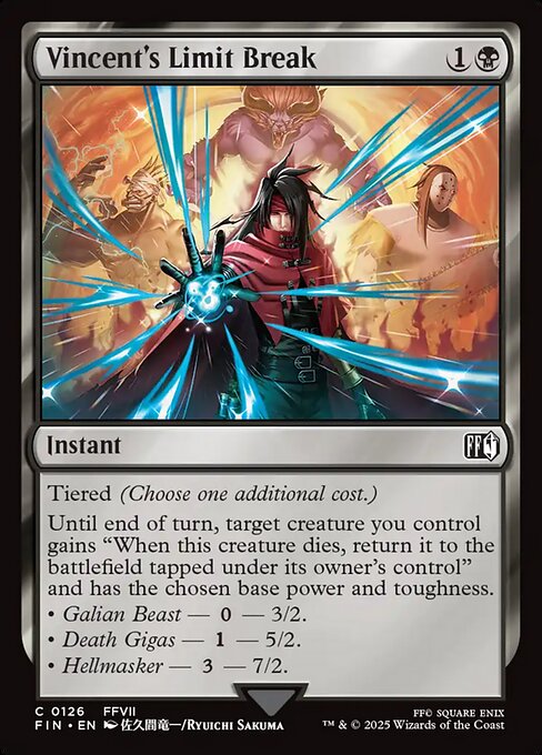 Vincent's Limit Break (Foil) - FINAL FANTASY