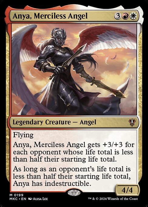 Anya, Merciless Angel - Commander: Murders at Karlov Manor