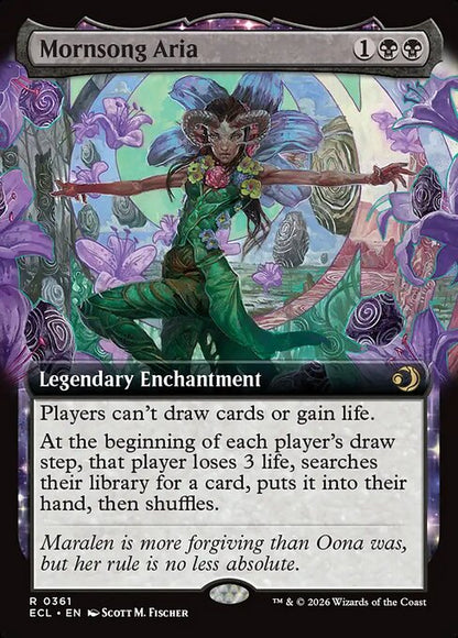 Mornsong Aria (Extended Art) - Lorwyn Eclipsed