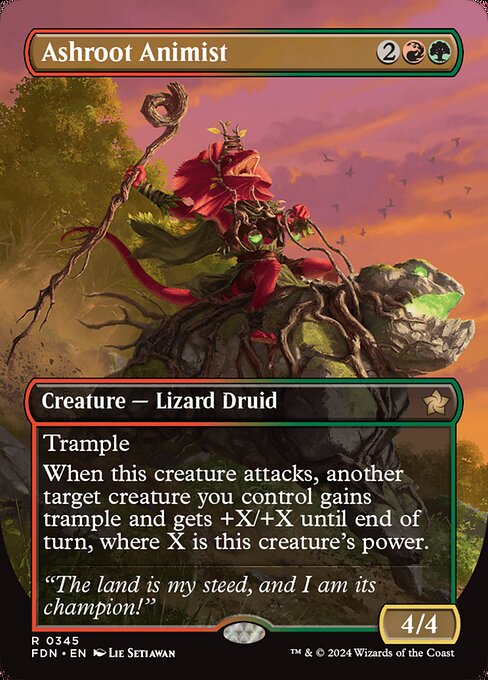 Ashroot Animist (Borderless) - Foundations