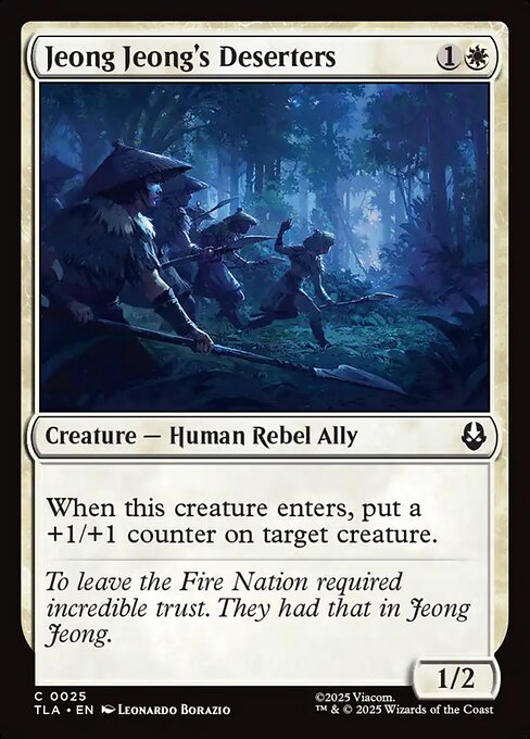 Jeong Jeong's Deserters (Foil) - Avatar: The Last Airbender