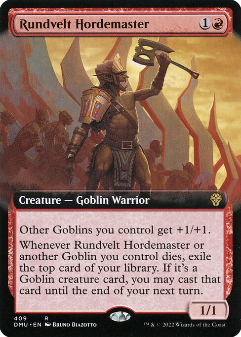 Rundvelt Hordemaster (Foil) - Dominaria United