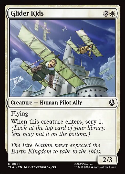 Glider Kids (Foil) - Avatar: The Last Airbender
