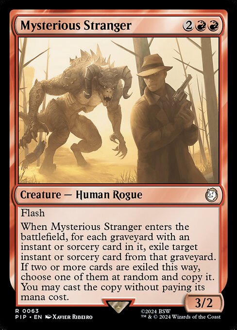 Mysterious Stranger - Universes Beyond: Fallout
