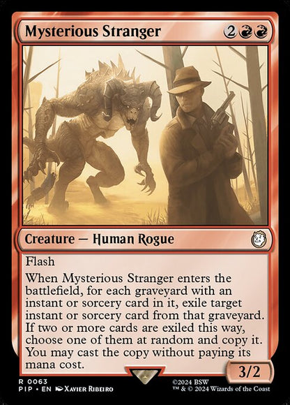 Mysterious Stranger - Universes Beyond: Fallout