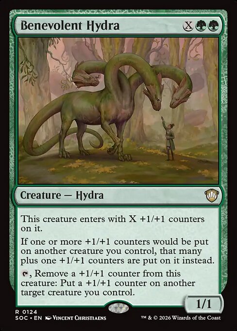 Benevolent Hydra - Commander: Secrets of Strixhaven