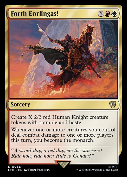 Forth Eorlingas! - Commander: The Lord of the Rings: Tales of Middle-earth