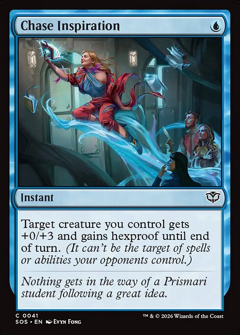 Chase Inspiration (Foil) - Secrets of Strixhaven