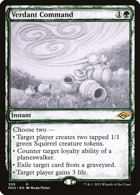 Verdant Command (Showcase) - Modern Horizons 2
