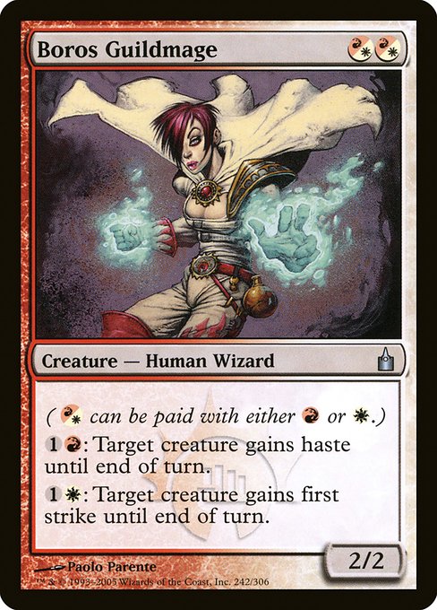 Boros Guildmage (Foil) - Ravnica: City of Guilds