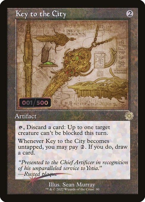 Key to the City - The Brothers' War: Retro Frame Artifacts