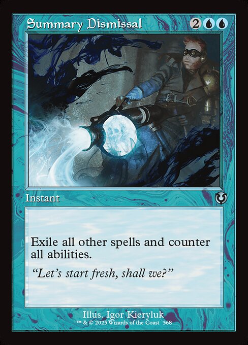 Summary Dismissal (Retro Frame) - Innistrad Remastered