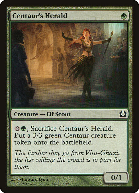 Centaur's Herald - Return to Ravnica