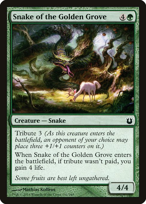 Snake of the Golden Grove - Born of the Gods