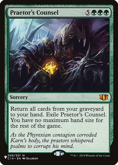Praetor's Counsel - The List Reprints