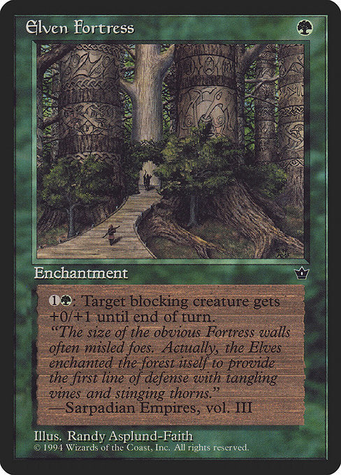Elven Fortress (Asplund-Faith) - Fallen Empires