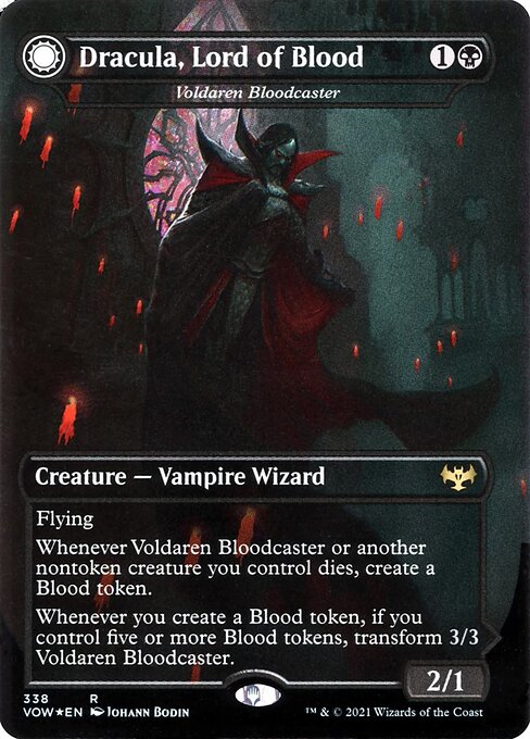 Dracula, Lord of Blood - Voldaren Bloodcaster - Innistrad: Crimson Vow