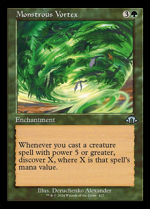 Monstrous Vortex (Retro Frame) - Modern Horizons 3