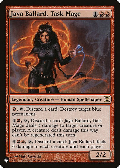 Jaya Ballard, Task Mage - The List Reprints