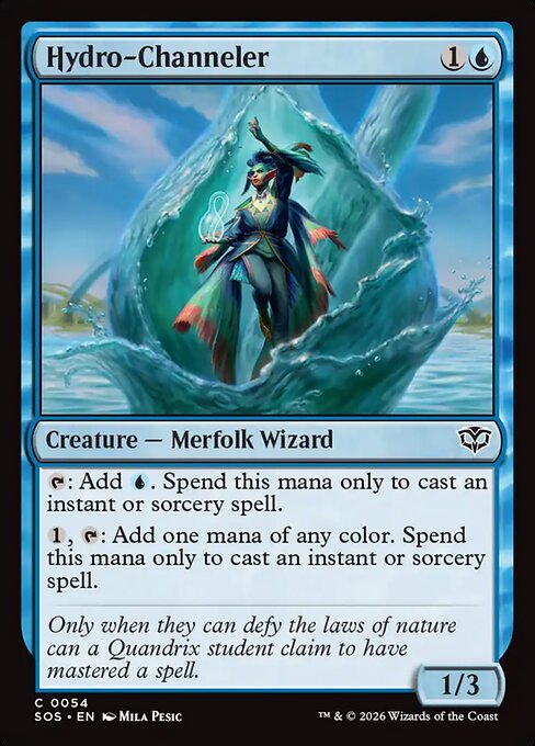 Hydro-Channeler (Foil) - Secrets of Strixhaven