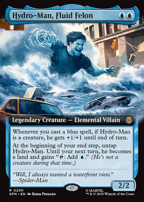 Hydro-Man, Fluid Felon (Extended Art) - Marvel's Spider-Man