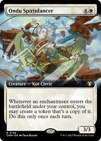 Ondu Spiritdancer (Extended Art) - Commander Masters