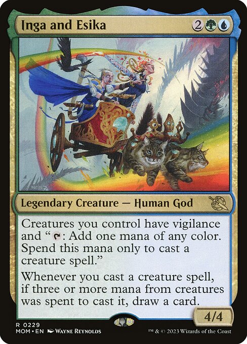 Inga and Esika (Foil) - March of the Machine