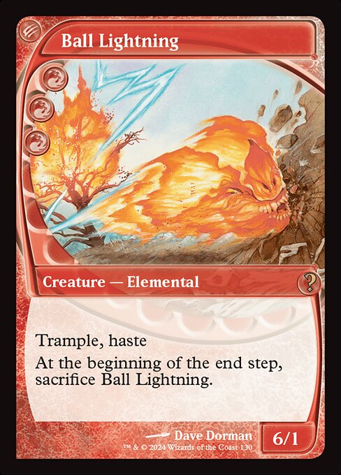 Ball Lightning (Future Sight) - Mystery Booster 2