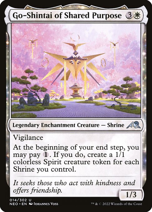 Go-Shintai of Shared Purpose - Kamigawa: Neon Dynasty