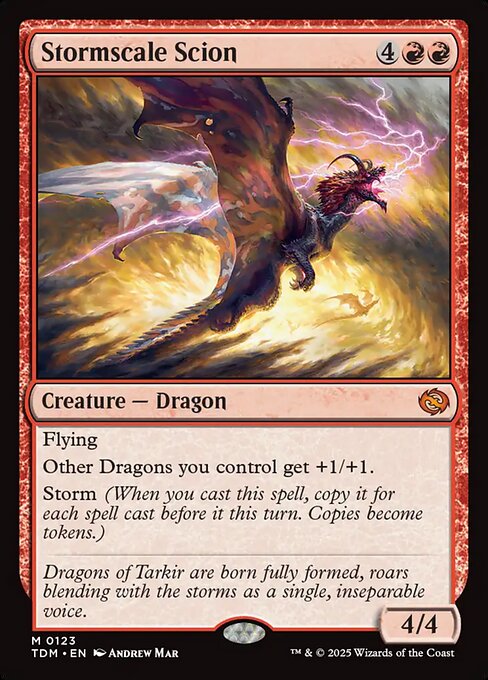 Stormscale Scion (Foil) - Tarkir: Dragonstorm