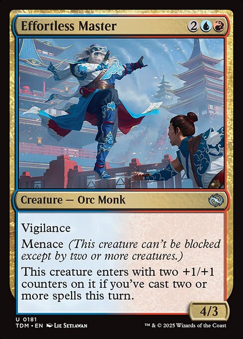 Effortless Master - Tarkir: Dragonstorm
