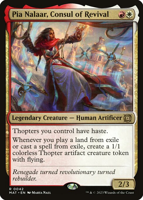 Pia Nalaar, Consul of Revival (Foil) - March of the Machine: The Aftermath