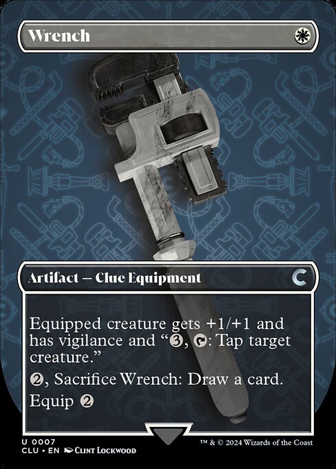 Wrench (Borderless) - Ravnica: Clue Edition