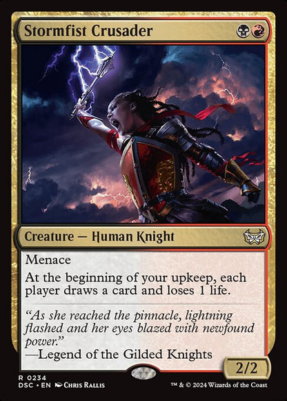 Stormfist Crusader - Commander: Duskmourn: House of Horror