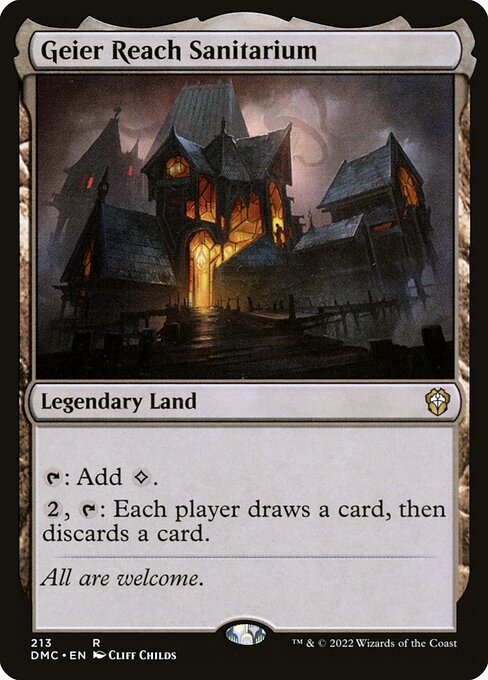 Geier Reach Sanitarium - Commander: Dominaria United