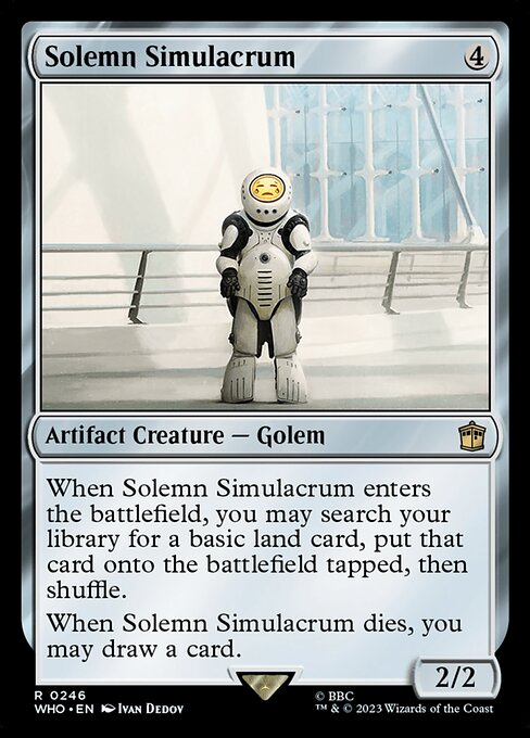 Solemn Simulacrum - Universes Beyond: Doctor Who