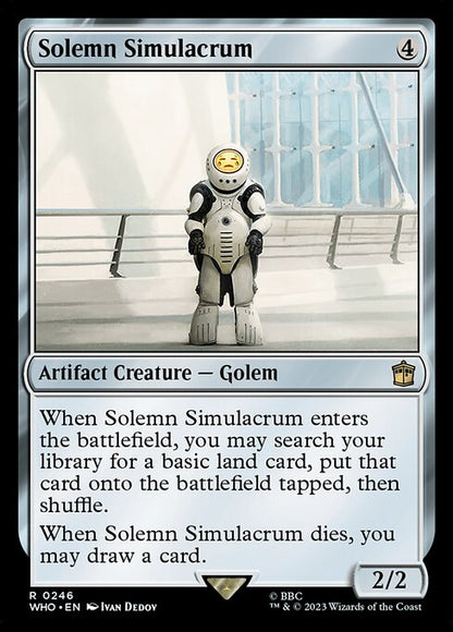 Solemn Simulacrum - Universes Beyond: Doctor Who