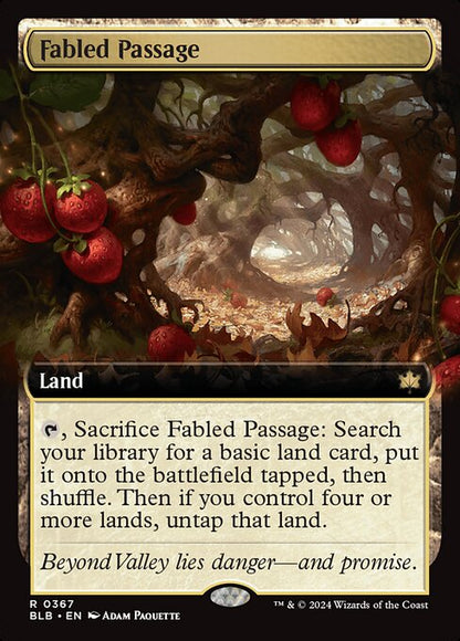 Fabled Passage (Extended Art) - Bloomburrow