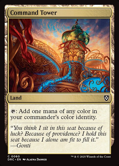 Command Tower (0060) - Commander: Aetherdrift