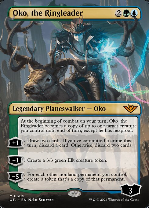 Oko, the Ringleader (Borderless) - Outlaws of Thunder Junction
