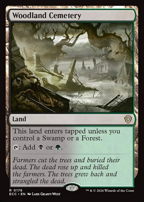 Woodland Cemetery - Commander: Bloomburrow